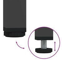 Hoge kast 35x39x103,5 cm staal zwart 8