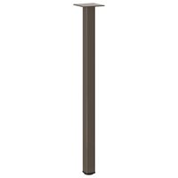 Salontafelpoten 4 st 72-74 cm staal naturel 4