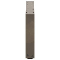 Salontafelpoten 2 st U-vormig 60x(30-31) cm staal naturel 6