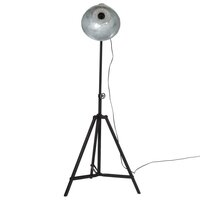 Vloerlamp 25 W E27 61x61x90/150 cm vintage zilverkleurig 3