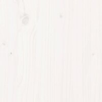 Kinderbedhuisje 217x95,5x159 cm massief grenenhout wit 8