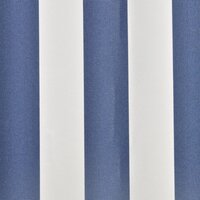 Luifeldoek 3x2,5 m canvas blauw en wit 3