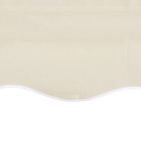 Luifeldoek 450x300 cm canvas cr&egrave;me  4