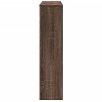 Radiatorombouw 149x20x82 cm bewerkt hout bruin eikenkleurig 4
