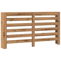 Radiatorombouw 149x20x82 cm bewerkt hout artisanaal eikenkleur 2
