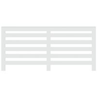 Radiatorombouw 175x20x82 cm bewerkt hout wit 3