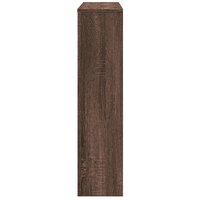 Radiatorombouw 175x20x82 cm bewerkt hout bruin eikenkleurig 4
