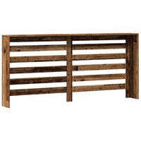 Radiatorombouw 175x20x82 cm bewerkt hout oud hout 5