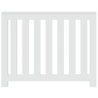Radiatorombouw 104x20x82 cm bewerkt hout wit 3