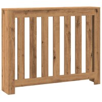 Radiatorombouw 104x20x82 cm bewerkt hout artisanaal eikenkleur 2