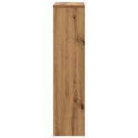 Radiatorombouw 104x20x82 cm bewerkt hout artisanaal eikenkleur 4