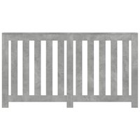 Radiatorombouw 149x20x82 cm bewerkt hout betongrijs 3