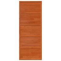 Schuifdeur 80x208 cm massief grenenhout wasbruin 4