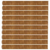 Gazonranden 10 stuks 10x103 cm flexibel cortenstaal 4