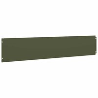 Gazonranden 10 st 20x103 cm koudgewalst staal olijfgroen 6