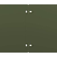 Gazonranden 10 st 20x103 cm koudgewalst staal olijfgroen 7