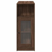 Bartafel met rekken 101x40x103,5 cm bewerkt hout bruin eiken 6