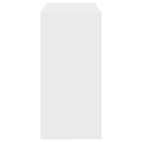 Bartafel 102x50x103,5 cm bewerkt hout wit 5