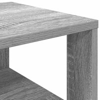 Schoenenrek 61x32x70 cm bewerkt hout grijs sonoma 7