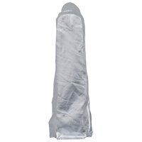 Haardhoutrek met regenhoes 200x25x150 cm gegalvaniseerd staal 7