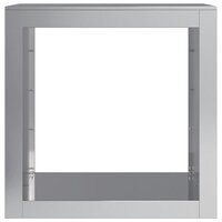 Haardhoutrek 60x40x60 cm gegalvaniseerd staal 4