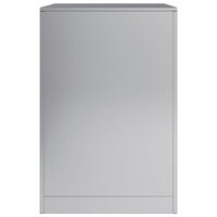 Haardhoutrek 60x40x60 cm gegalvaniseerd staal 5