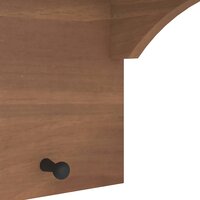 Wandkapstok SANDNES 87x30x42 cm massief grenenhout 9