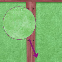 Konijnenhok 117,5x97x47,5 cm massief grenenhout mokkakleurig 6
