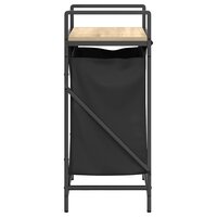 Wasmand 1 vak met plank sonoma eikenkleurig 7