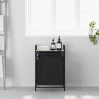 Wasmand 1 vak met plank grijs sonoma eiken 3