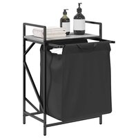 Wasmand 1 vak met plank grijs sonoma eiken 4