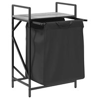 Wasmand 1 vak met plank grijs sonoma eiken 5