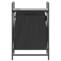 Wasmand 1 vak met plank grijs sonoma eiken 6