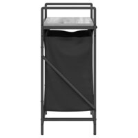 Wasmand 1 vak met plank grijs sonoma eiken 7