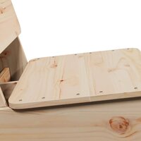 Tuinstoel 60x64x70,5 cm massief grenenhout 6