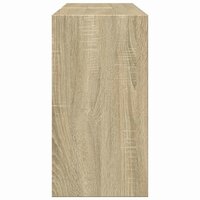 Wastafelkast 90x29x55 cm bewerkt hout sonoma eikenkleurig 6