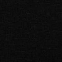 Hoofdbordkussen 90 cm stof zwart 8