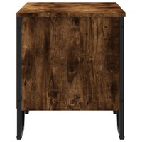 Schoenenkast 90x38x45,5 cm bewerkt hout gerookt eikenkleurig 5