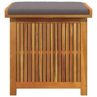 Kussenbox voor buiten 60x50x61 cm massief acaciahout 5
