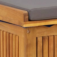 Kussenbox voor buiten 60x50x61 cm massief acaciahout 9