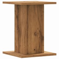 Plantenstandaards 2 st 30x30x40 cm hout artisanaal eiken 5