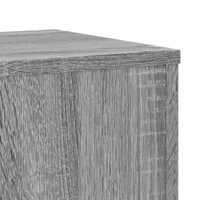 Plantenstandaards 2 st 30x30x50 cm bewerkt hout grijs sonoma 8
