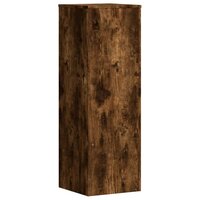 Plantenstandaard 33x33x100 cm bewerkt hout gerookt eikenkleurig 6
