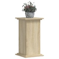 Plantenstandaard 33x33x60 cm bewerkt hout sonoma eikenkleurig 3