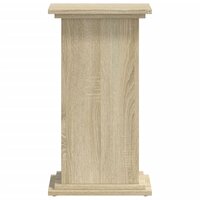 Plantenstandaard 33x33x60 cm bewerkt hout sonoma eikenkleurig 4
