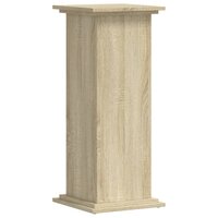 Plantenstandaard 33x33x80 cm bewerkt hout sonoma eikenkleurig 2