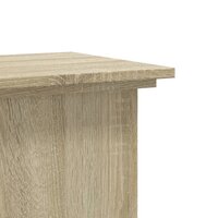 Plantenstandaard 33x33x80 cm bewerkt hout sonoma eikenkleurig 7