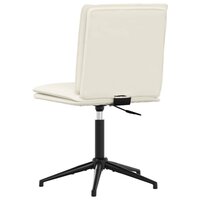 Eetkamerstoel fluweel cr&egrave;mekleurig 5