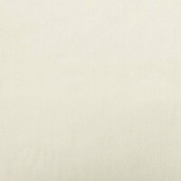 Eetkamerstoelen 2 st fluweel cr&egrave;mekleurig 8