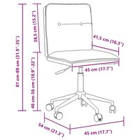 Eetkamerstoel kunstleer cr&egrave;mekleurig 9